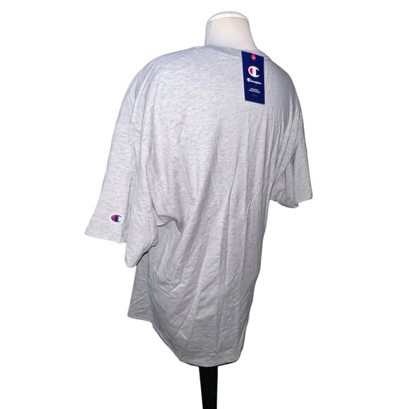 Champion California Crewneck Short Sleeve Casual T Shirt Sz XL Mens Gray - Picture 5 of 11